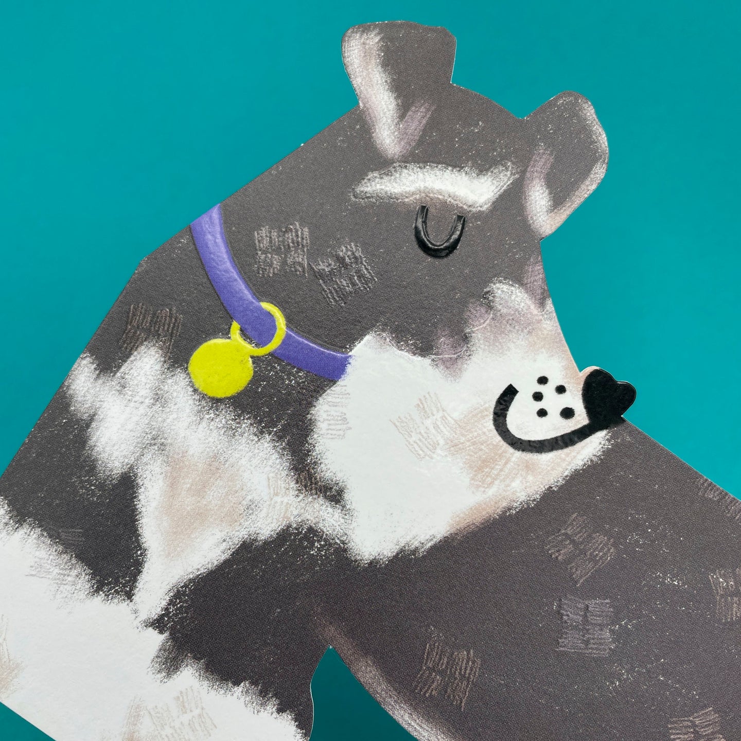 Schnauzer Greetings Card