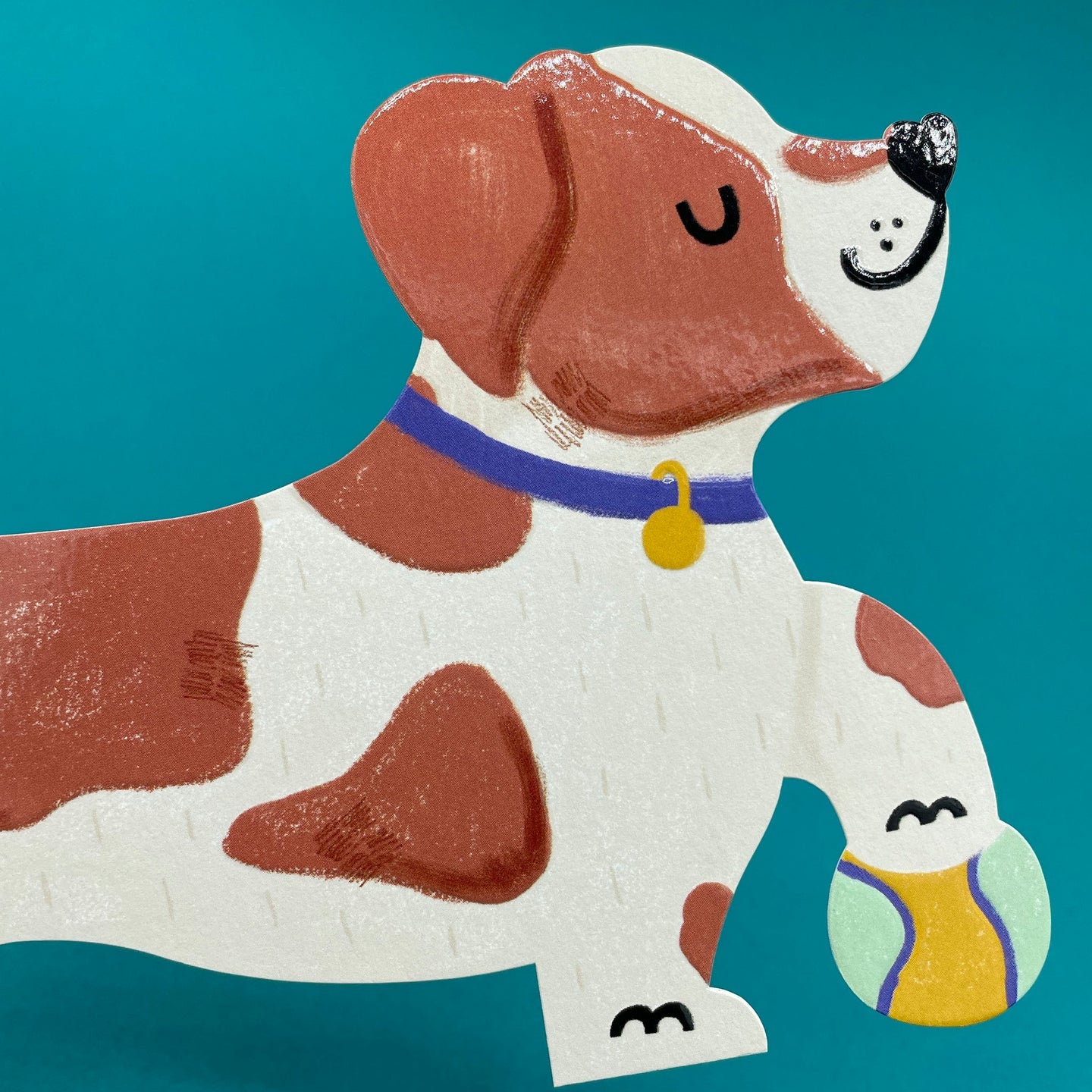 Jack Russel Greetings Card