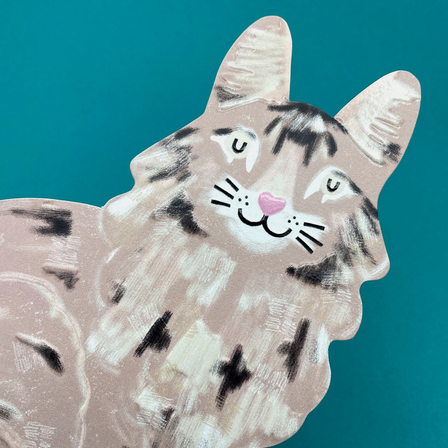 Maine Coone Greetings Card