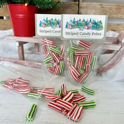 Striped Candy Poles