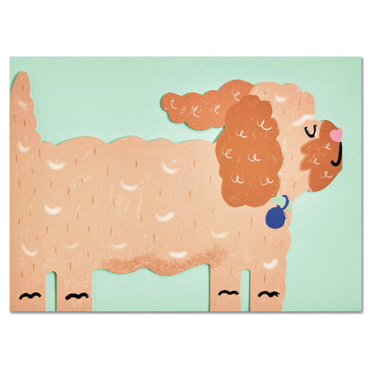 Cockapoo Greetings Card
