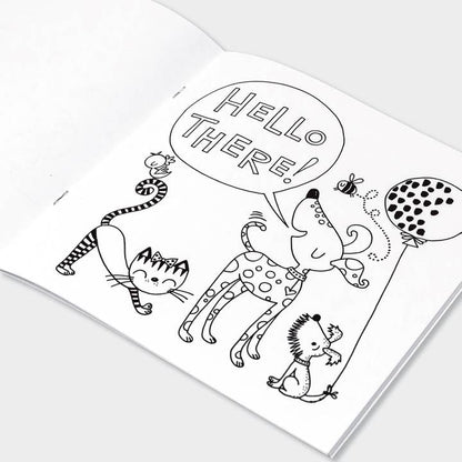Children's Dogs & Cats Colouring Book