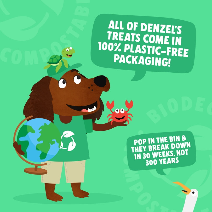 Denzel's Dog Chews –  Chicken, Spinach and Chickpeas