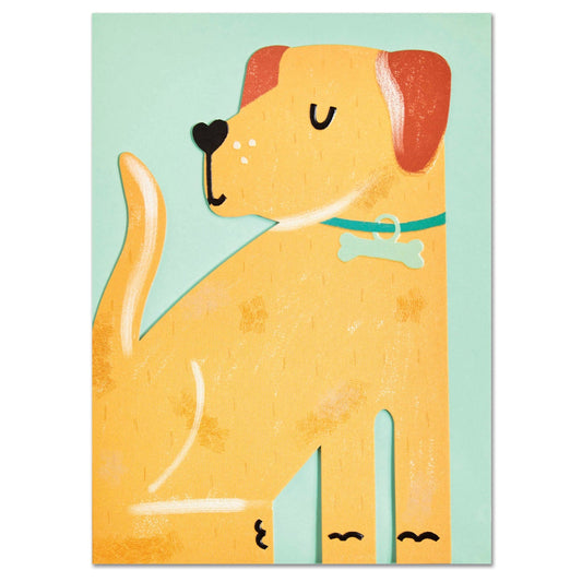 Labrador Greetings Card