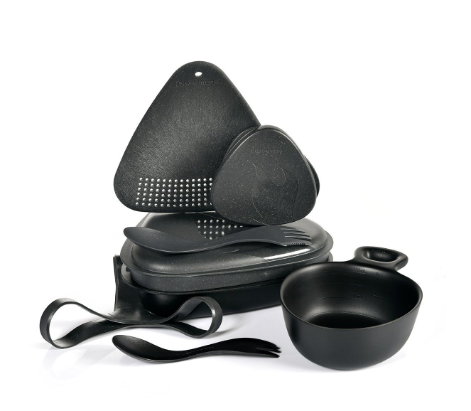 Light My Fire Outdoor MealKit 8pcs - Slaty Black