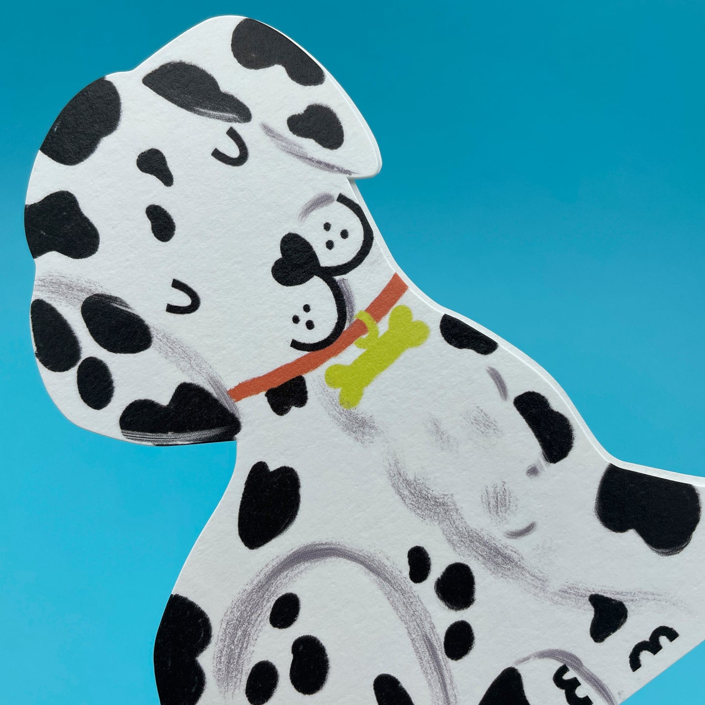 Dalmatian Puppy Mini Greetings Card