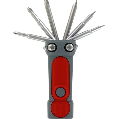Modern Monkey 8-in-1 Pocket Toolkit Red