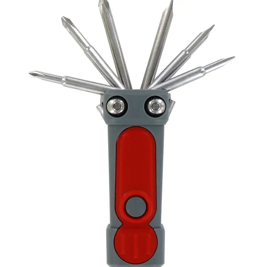 Modern Monkey 8-in-1 Pocket Toolkit Red